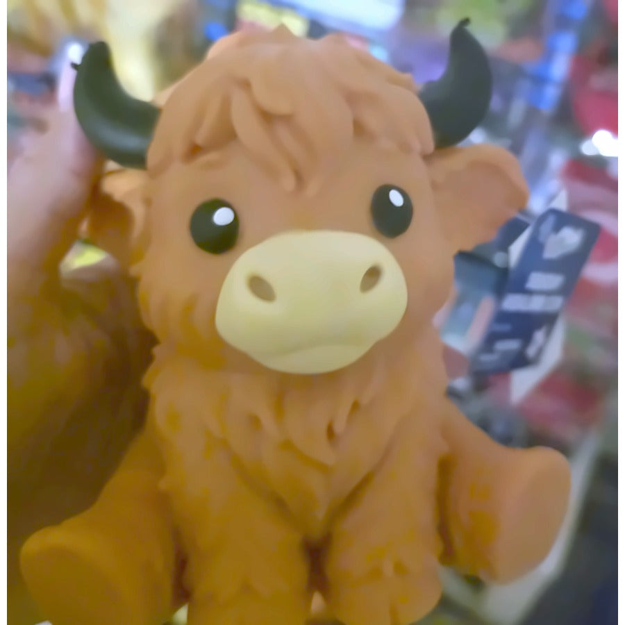 Light Brown Highland Cow Squishy