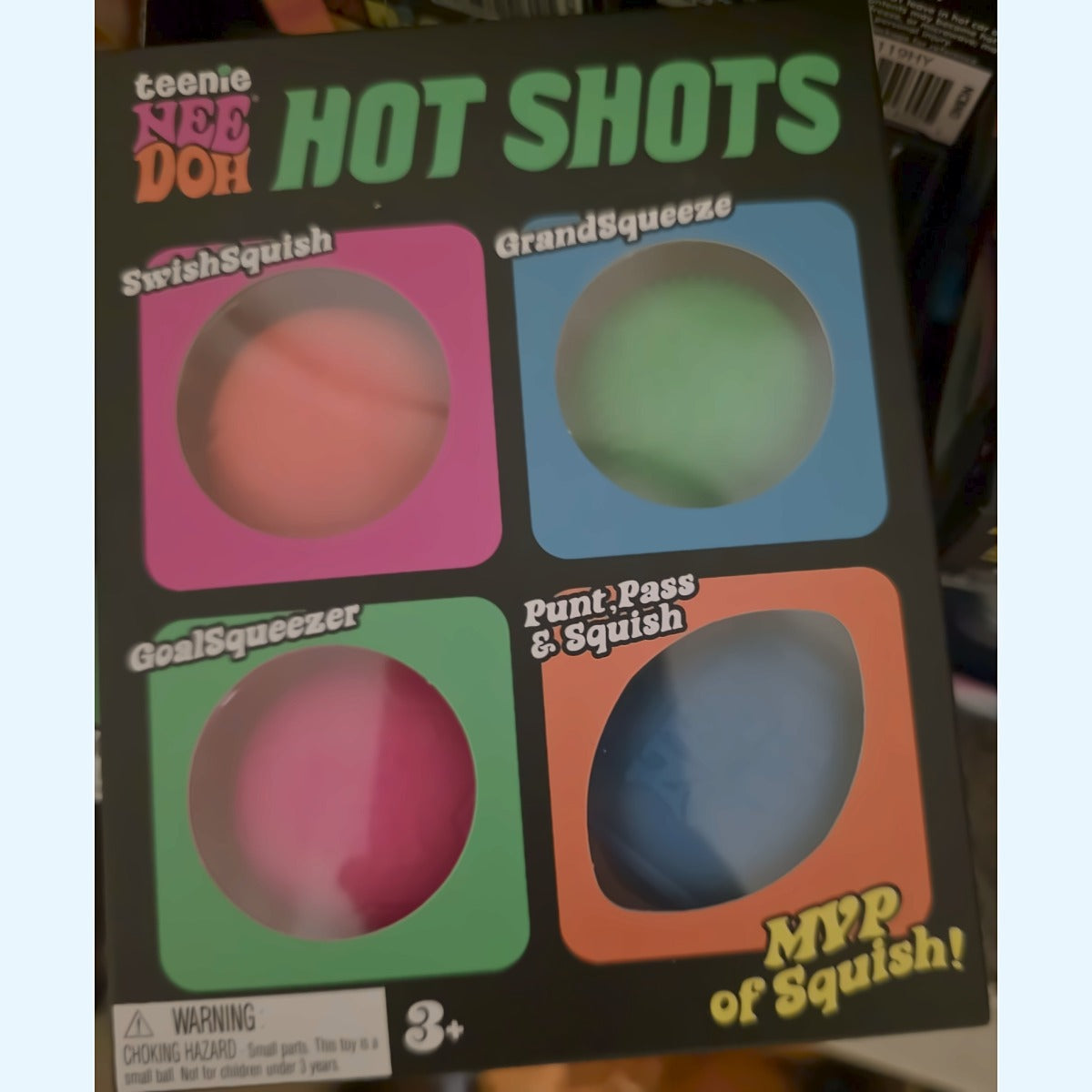 NeeDoh Hot Shots 4-Pack