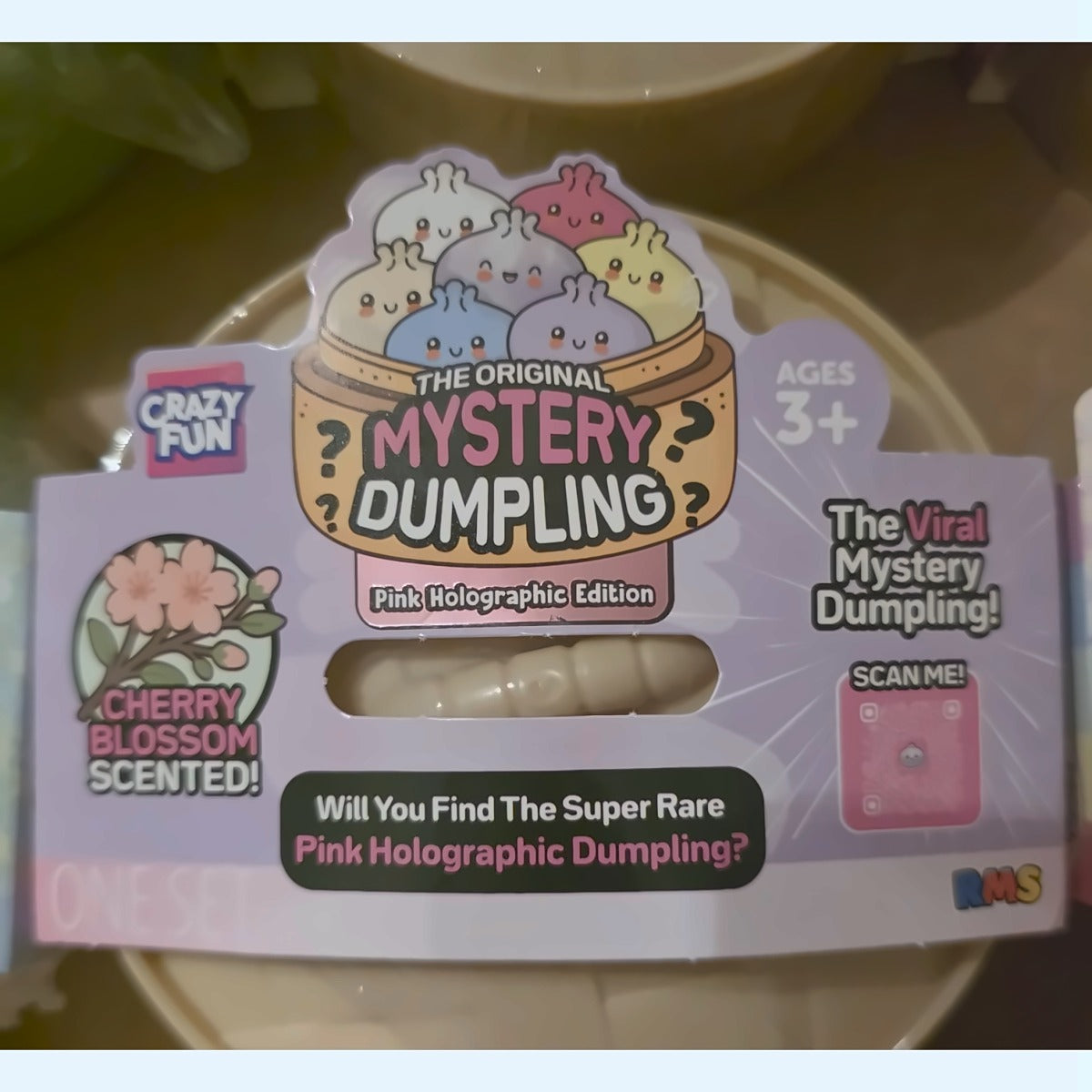 Pink Holographic Mystery Dumpling
