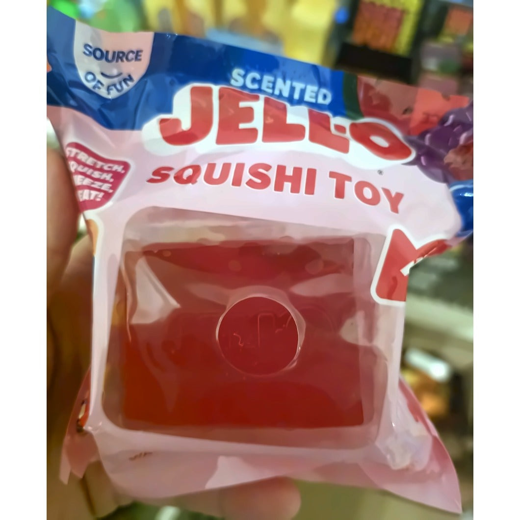 Red Scented Jell-O Squishy